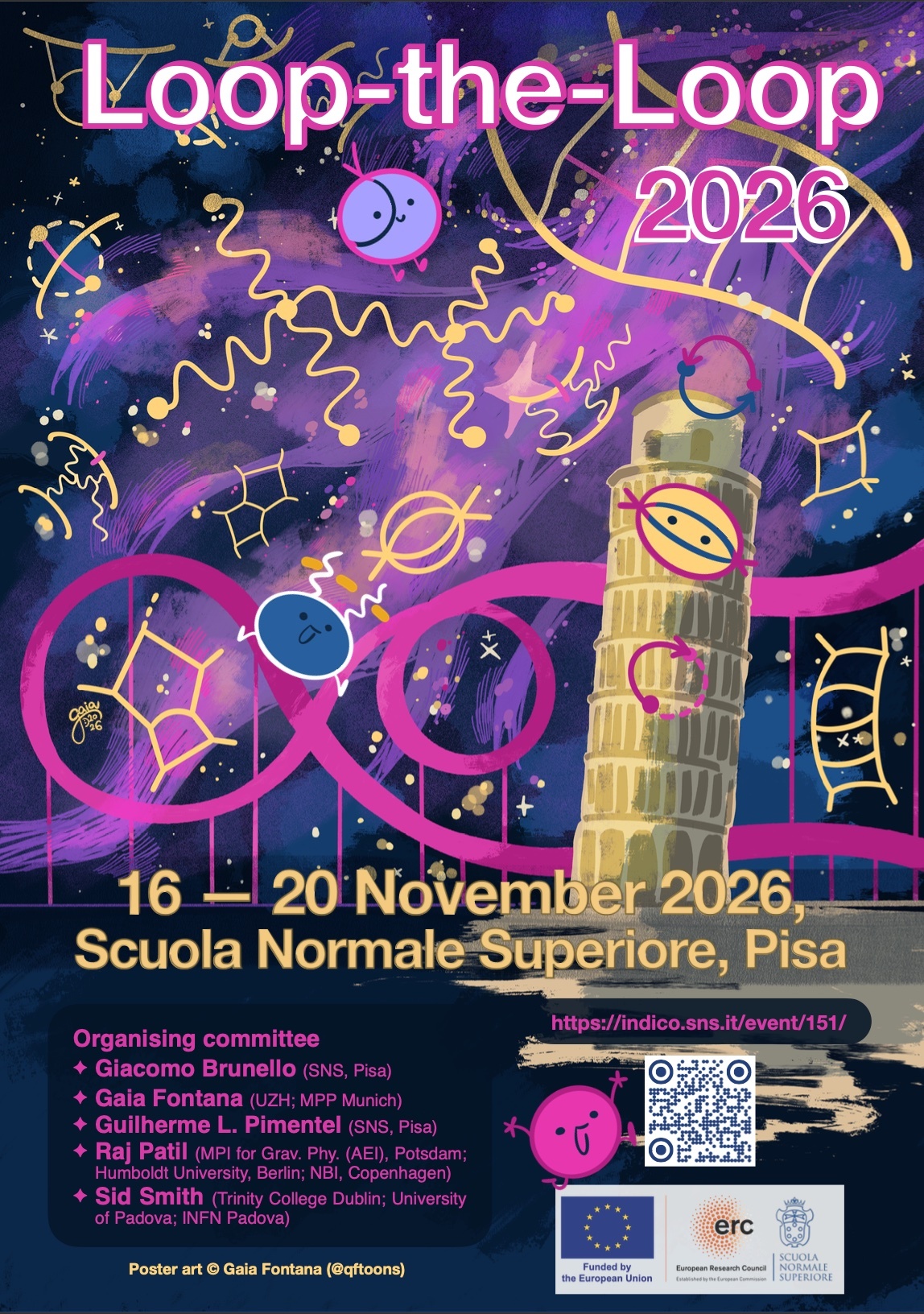 Poster of Loop-the-Loop 2026, 16-20 November 2026, Pisa